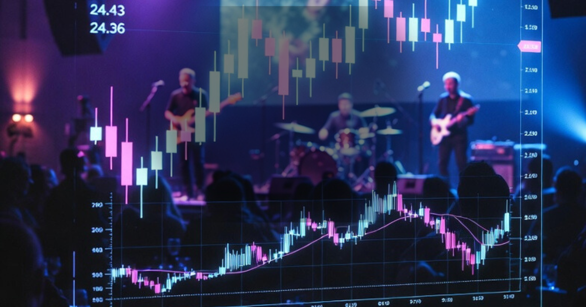 Live Music Data Background