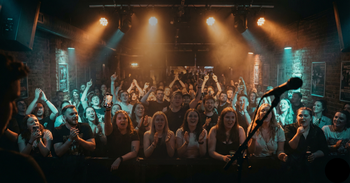 Live Music Venue Background