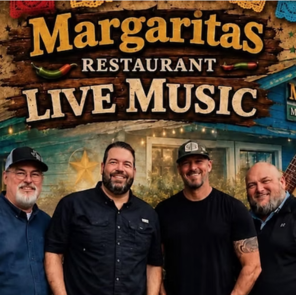 Official poster for J Sheets and the Comfortors at Margarita's